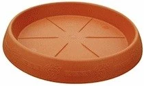 Terracotta Plastic Plant Saucers 38cm