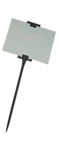 Black 8 Inch Display Card Holder Plant Labels X 10