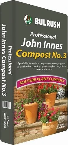 Bulrush John Innes No.3 Mature Plant Compost 25lt