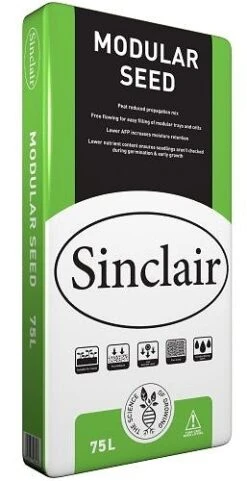 Sinclair Modular Seed Compost Peat Reduced 75lt