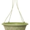 Prisma Hanging Basket 12" - Powdered Moss Green Effect -Garden Care Shop 258 500 5f4675 prisma 12 planter basket green hanging pastel
