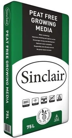Sinclair Alpine Herbaceous & Cyclamen Compost Peat Free 75lt