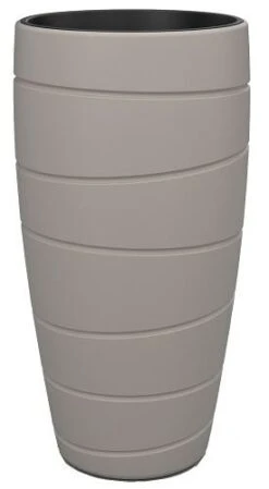 Passa Planter Tall - Taupe Effect