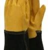 Town & Country Premium Leather Gauntlet Gloves - Medium -Garden Care Shop 295 500 5f4675 batgl109m