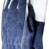 Town & Country Premium Leather & Suede Gloves In Navy - Large