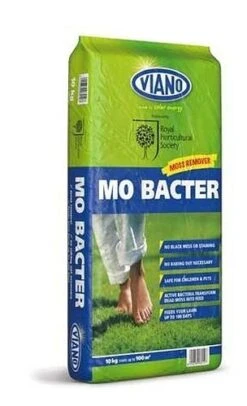 Viano Mo Bacter Organic Lawn Fertiliser & Moss Remover 10kg