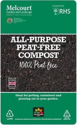 Melcourt All Purpose Peat Free Compost 40lt