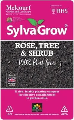 Melcourt SylvaGrow Rose, Tree & Shrub Compost 40lt