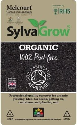 Melcourt Sylvagrow Organic Peat Free Multi Purpose Compost 40lt