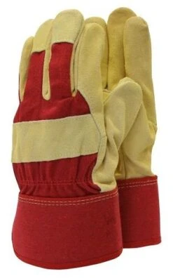 Town & Country Thermal Lined Rigger Gloves In Red - Large