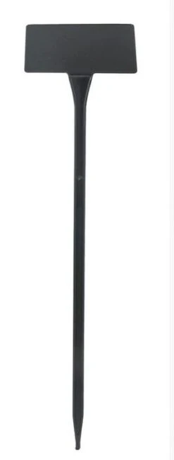 Black 38cm Angled Head Plant Labels X 10
