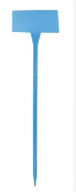 Blue 38cm Angled Head Plant Labels X 10