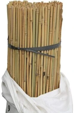 4ft Bamboo Canes Garden Plant Support X 20