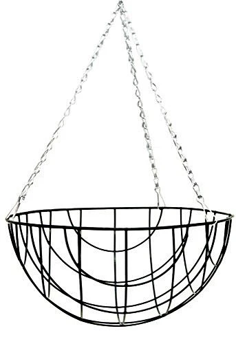 14" Round Bottom Wire Hanging Basket 3 14" Round Bottom Wire Hanging Basket