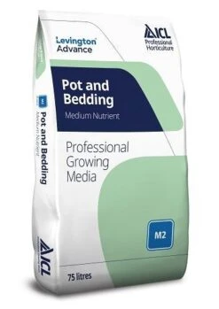 Levington Advance Pot & Bedding M2 Peat Reduced Compost 75lt