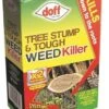 Doff Tree Stump & Tough Weedkiller 2x 80ml Sachets -Garden Care Shop 377 500 5f4675 doff weed killer tree stump glyphosate systemic
