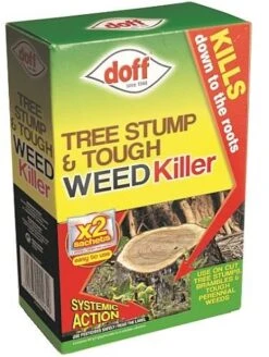 Doff Tree Stump & Tough Weedkiller 2x 80ml Sachets