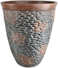 Rustic Stone Planter 44cm