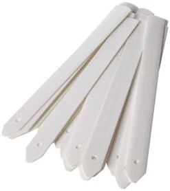 White 8 Inch Plant Plastic Labels X 100