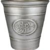Olive Planter 30cm - Silver Effect -Garden Care Shop 462 500 5f4675 olive silver metallic planter pot flowerpot 1