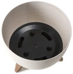 Roma ECO Bowl Planter On Legs 47cm - Grey -Garden Care Shop 491 500 5f4675 lamela roma bulb bowl planter watering system