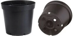 1.5lt Container Nursery Heavyweight Plastic Pots X 10