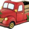 Christmas Pick Up Truck Plant Pot 22cm - Red -Garden Care Shop 500 297 5f4675 cement pickup truck christmas xmas planter red