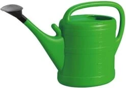 Green Wash Plastic Watering Can 10lt - Green