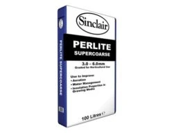 Sinclair Perlite Supercoarse 100lt (Horticultural Grade)