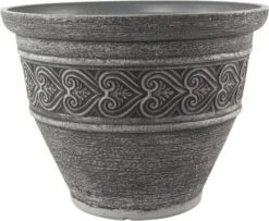 Heart Planter 40cm - Grey