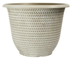 Parker Planter 16" - Washed Taupe Effect
