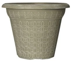 Mod Flora Planter 30cm Powdered Taupe Effect