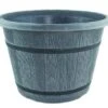 Cask Planter With Band 41cm Grey Effect -Garden Care Shop 500 429 5f4675 ctck16gb
