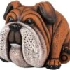 Bulldog Cement Planter 25cm -Garden Care Shop 500 446 5f4675 cement plant pot dog bulldog british novelty