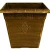 Medley Planter Square 40cm Copper Effect -Garden Care Shop 500 448 5f4675 ctms40co