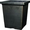 Tuscany Planter Tall Square 37cm - Black Bronze Effect -Garden Care Shop 500 489 5f4675 ctttsbb