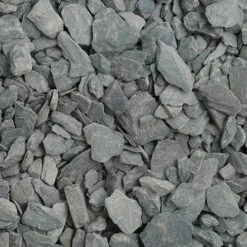 Green Slate Chippings 20mm - 20kg Bag
