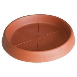Terracotta Plastic Plant Saucers 40cm