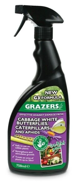Grazers G3 Cabbage White Butterflies, Caterpillars & Aphid Repellent RTU 750ml