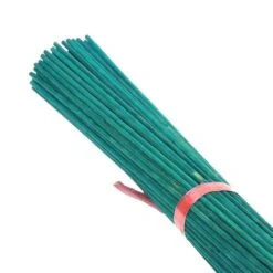 18" Green Garden Split Canes X 100